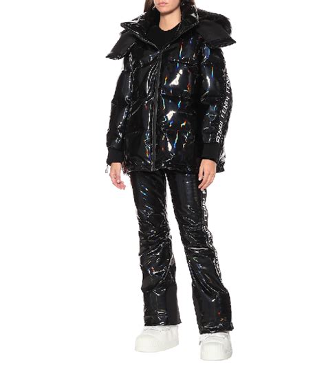 fendi holographic jacket|Fendi winter jackets.